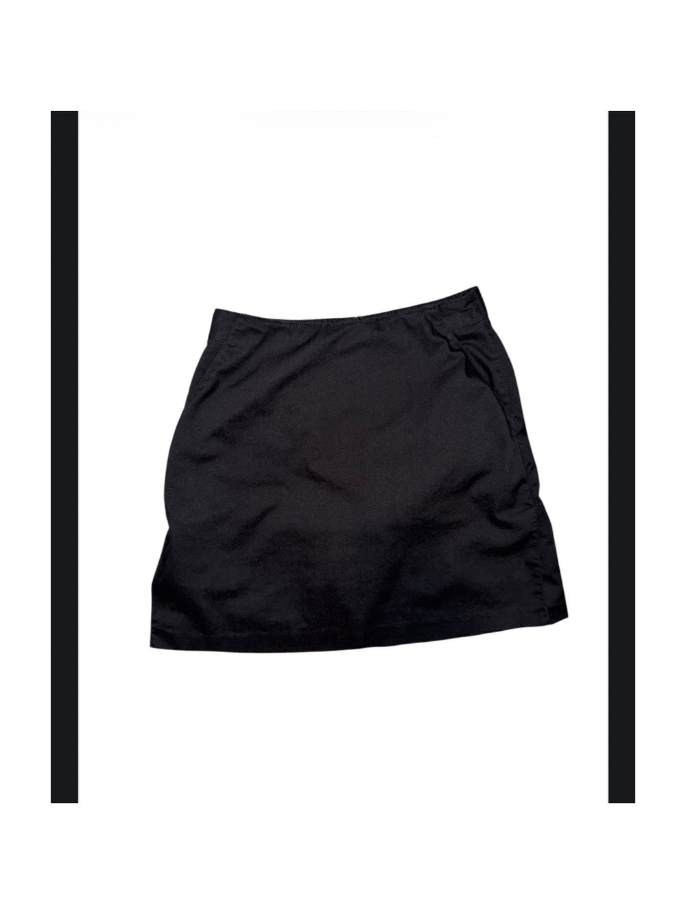 Y2K vintage adidas Black Mini athletic Skort; size 4